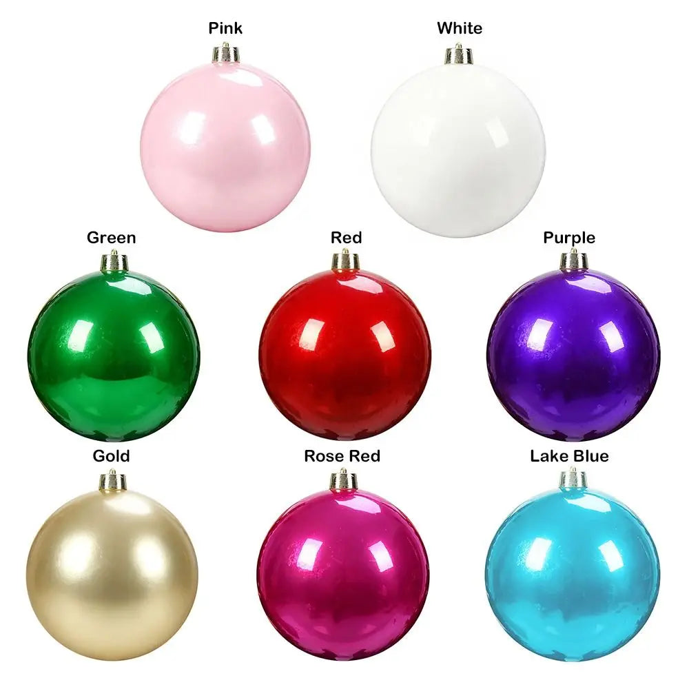 15cm Pearlescent Christmas Ball Ornament – Giant Xmas Decor Christmas Ball Ornament Zpaxo