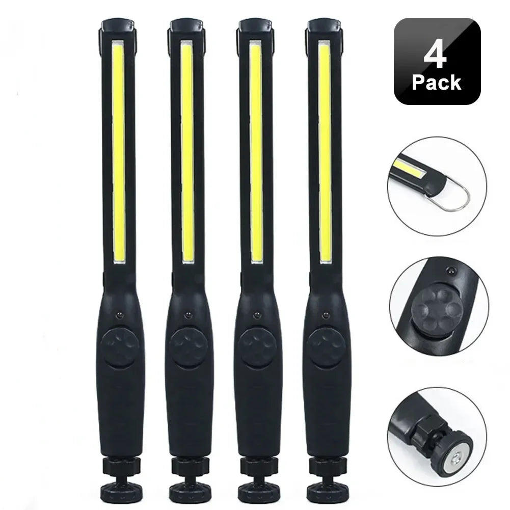 COB LED Magnetic Work Light – USB Rechargeable 700 Lumen Torch LED Work Light Zpaxo