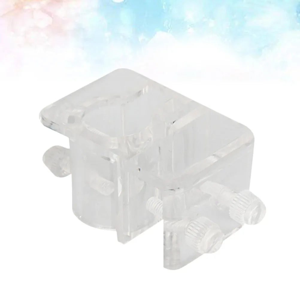 Acrylic Filter Water Clip Aquarium Pipes Inlet Outlet Fixation Strong