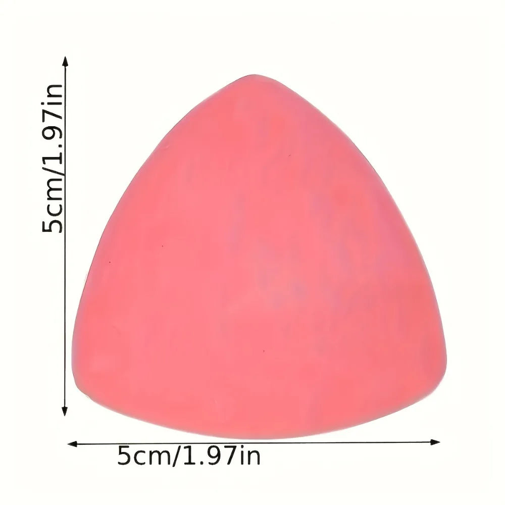 Wipeable Fabric Tailor's Chalk Triangular Multi-color Sewing Pattern