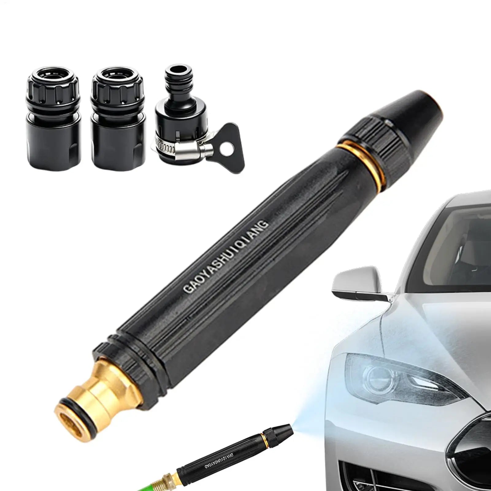Car Wash Sprayer Leakproof Portable Washer Garden Hose Spray Gun