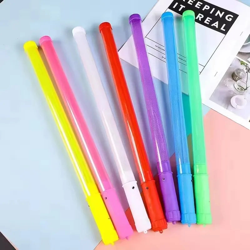 LED Glow Sticks Neon Fluorescent Dark Light 3 Modes Wedding Birthday