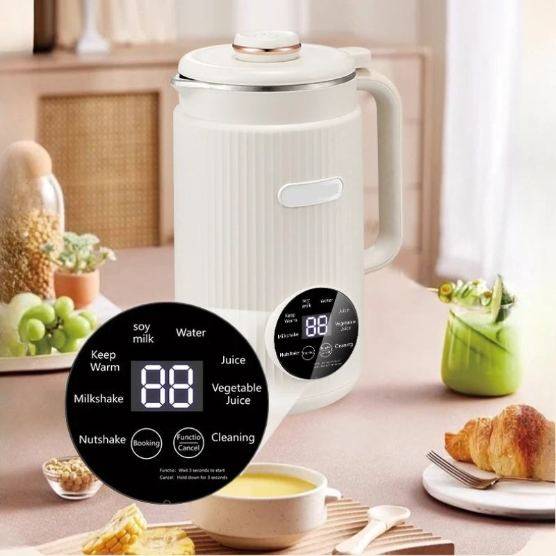 220V/110V Nut Milk Machine 1.2L Multifunctional Electric Soy bean Milk machine Food Blender Ice Crusher Fruit Juice maker Zpaxo