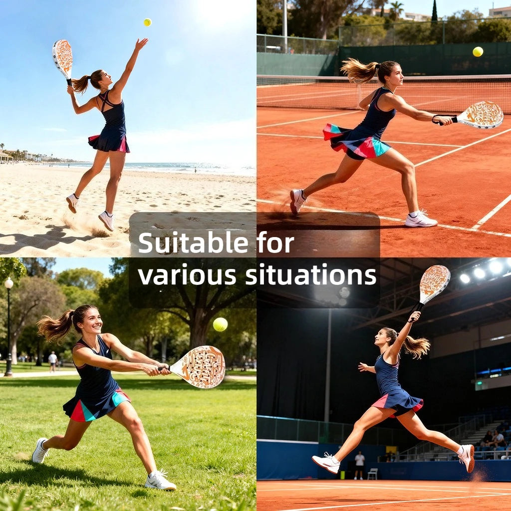 Beginner Padel Racket – Lightweight ABS Paddle Tennis Racket