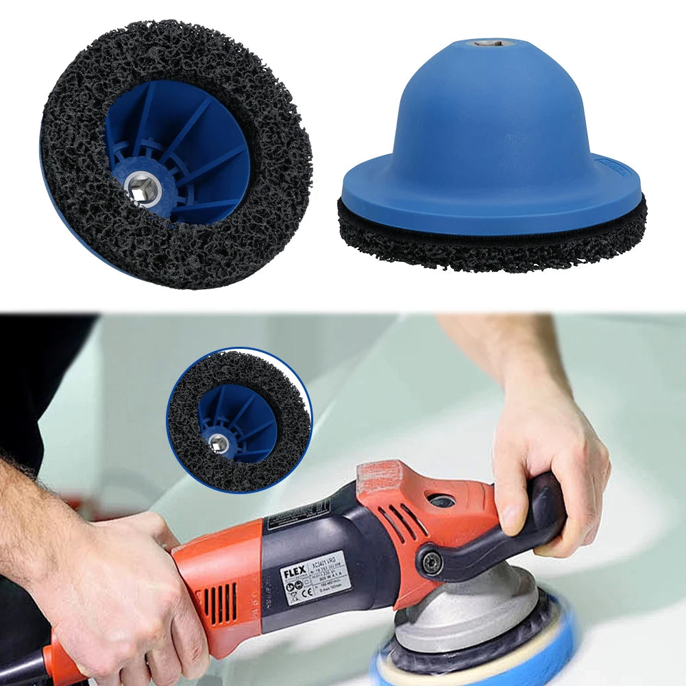 Wheel Hub Grinder Silicon Carbide Disc Brush Rust Removal Tool