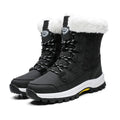 CINESSD Women Classic Snow Boots Winter Warm Shoes Handmade Platform Zpaxo Black 36 China Mainland