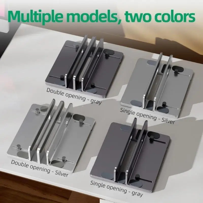 652F Laptop Holder Notebook Tablet Vertical Stand Adjustable Desk Zpaxo
