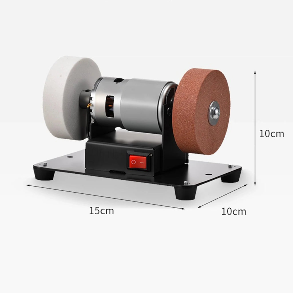Multifunctional Grinding Polishing Machine 2 Wheels Electric Bench