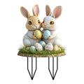Easter Bunny Garden Stake Acrylic Yard Sign Rabbit Signs Outdoor