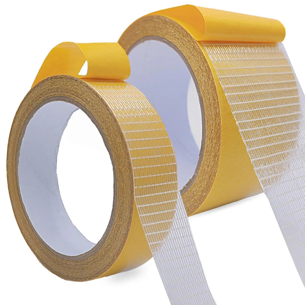 Strong Adhesive Tape Waterproof Double-sided Adhesive Mesh Tape Transparent for Clothes Hemming Carpet Installation No Sew Zpaxo 3cmx5M