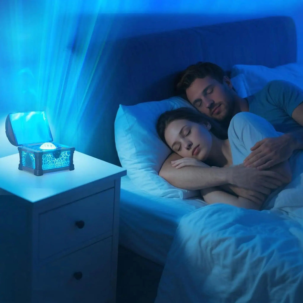 Galaxy Projector Dimmable Cool Remote Control Magic Chest LED Projector Night Lamp For Kids Adults Boys Girls Women Mom Daughter Zpaxo