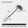 Carbon Steel Garden Hoe Heavy Duty Sharp Blade Anti-slip Durable Zpaxo A2