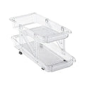 Soda Can Organizer Refrigerator 2-Layer Adjustable Width Bin Holder