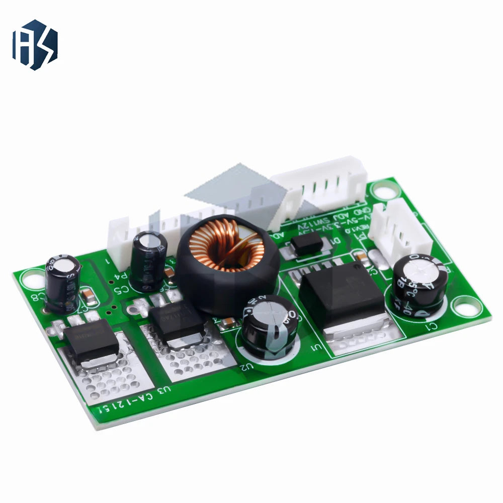 CA-1215 12V to 5V/3.3V/1.5V Power Supply Module Multi-Output Voltage Conversion Board Zpaxo