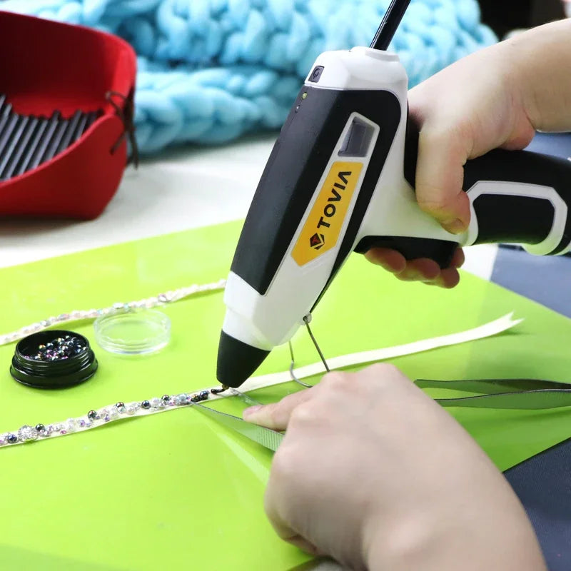 60pcs/120pcs Black Hot Melt Glue Sticks for Hot Melt Glue Gun Craft Album Alloy Accessories Repair Tools Zpaxo