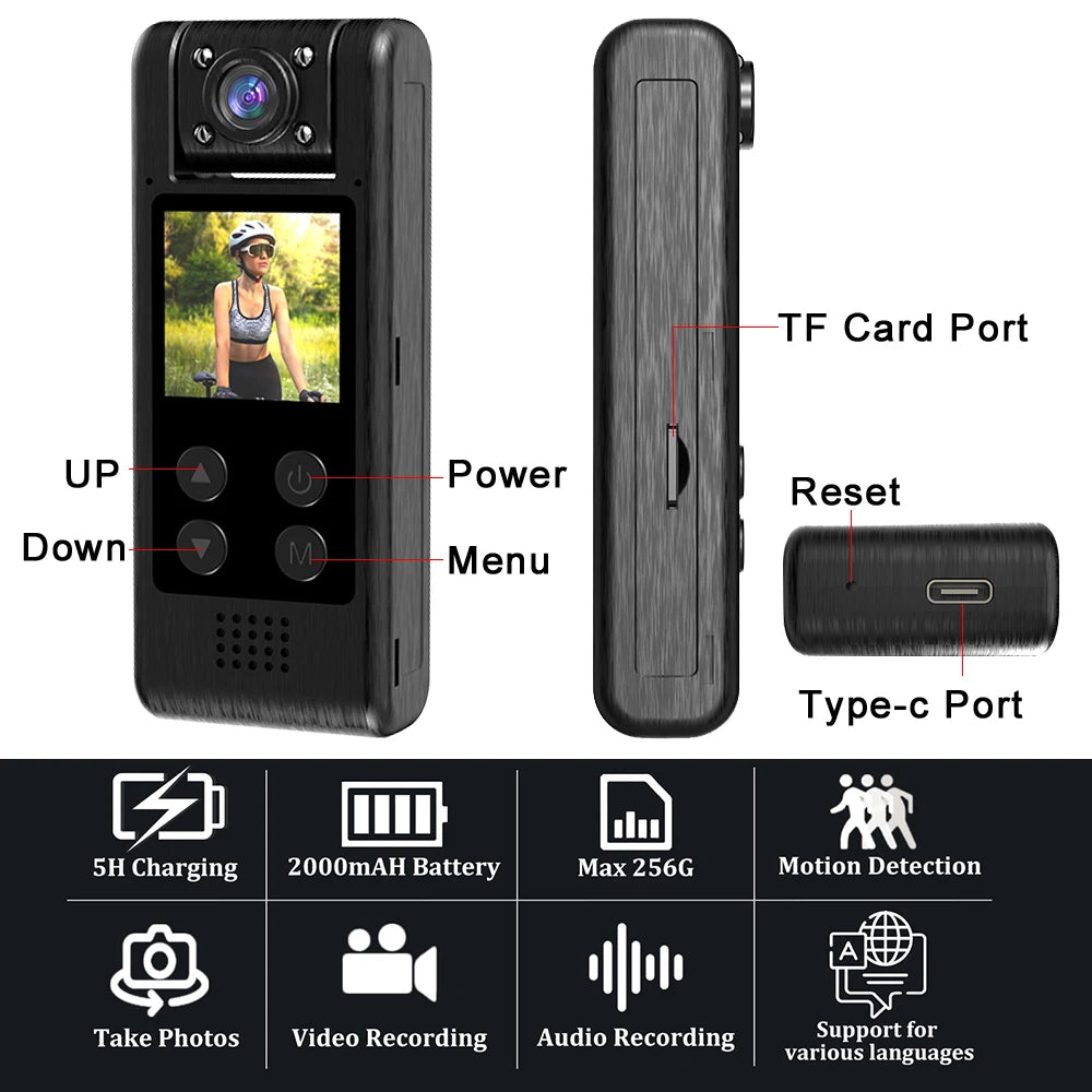 Ultra HD 4K Mini Camera Wifi Portable Small Digital Video Recorder