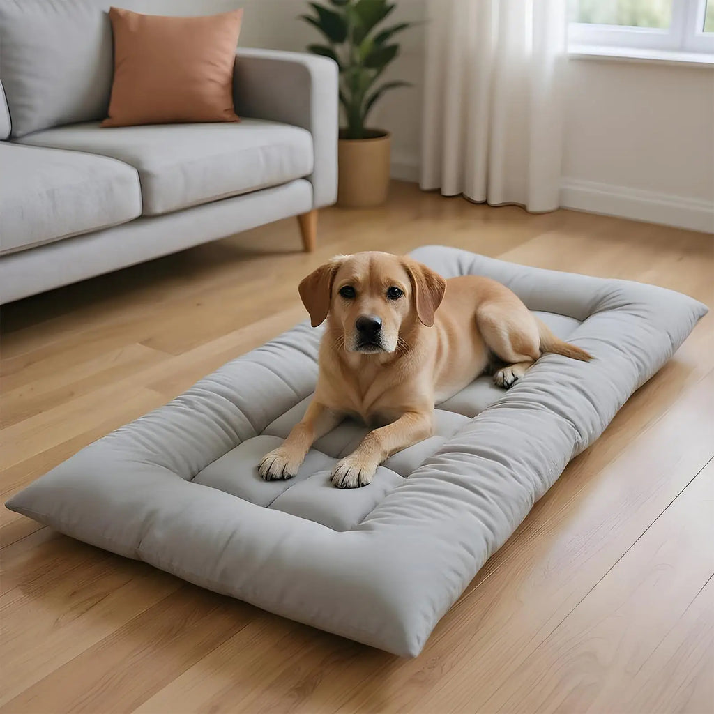 Large Dog Cooling Mat Breathable Cool Down Bed Anti-slip Pet Sleeping