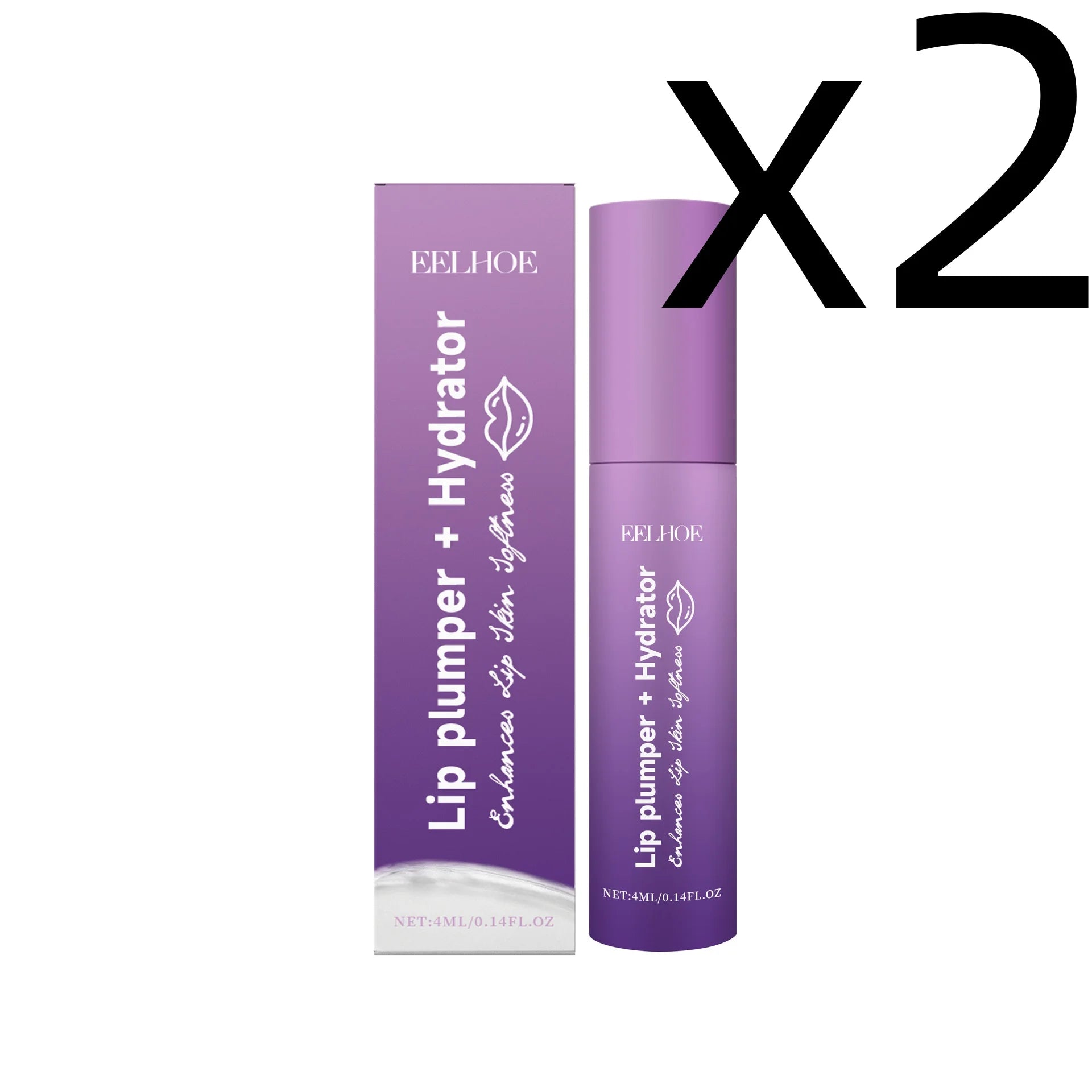 Jojoba Seed Oil Lip Balm Repair Dry Cracked Lips Reduce Fine Lines Enhance Lip Elasticity Lasting Moisturizing Portable Lipstick Zpaxo 4ml Boxed X 2PCS