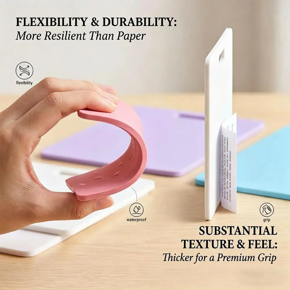 Reusable Erasable Nurse Badge Notepad Card with Pen Erasable Badge Notepad Zpaxo