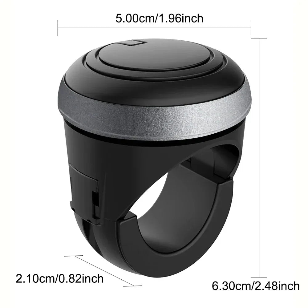 360° Steering Wheel Spinner Knob – Universal Metal Bearing Ball Steering Wheel Spinner Zpaxo