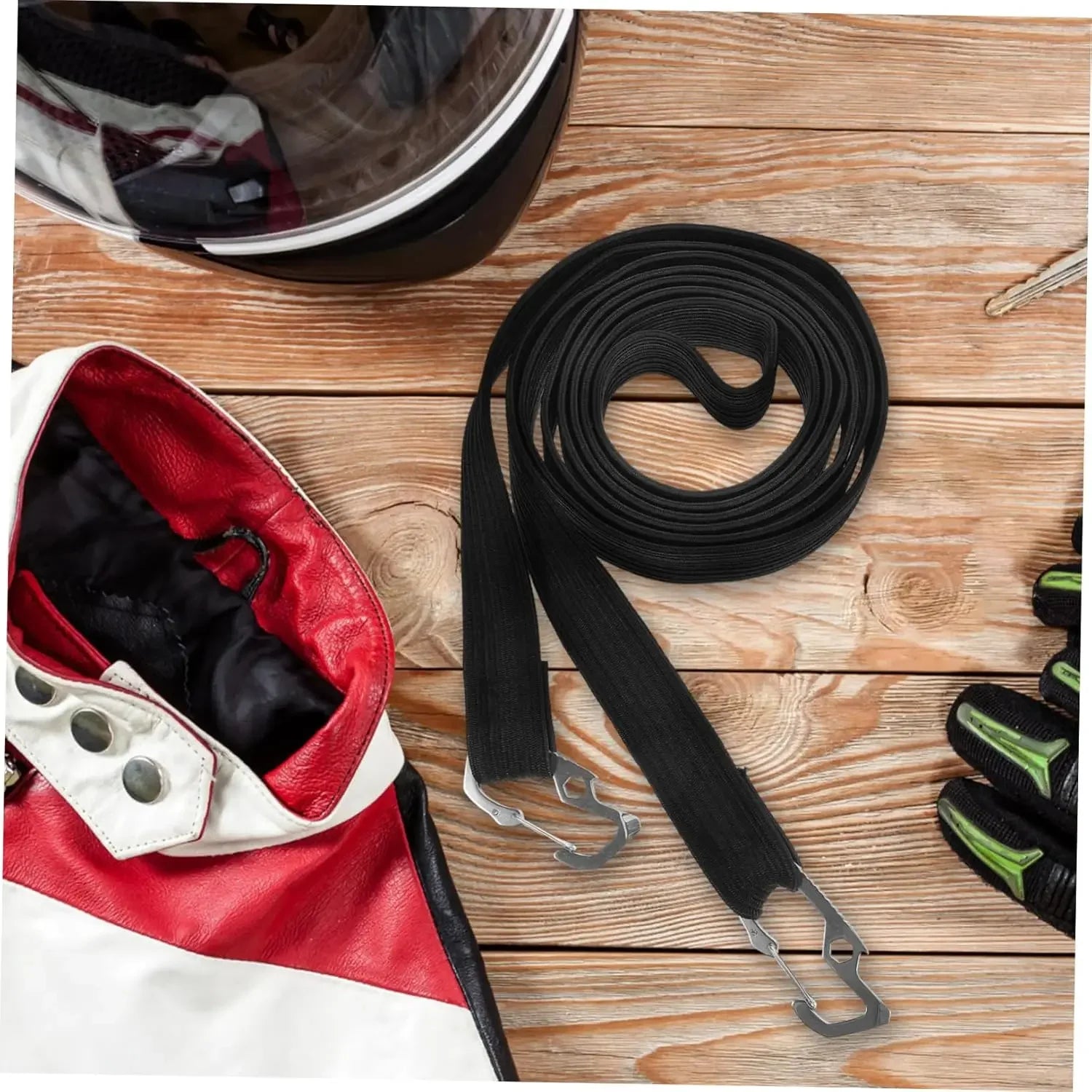 Heavy-Duty Bungee Cords with Metal Hooks – 2m 3m 4m