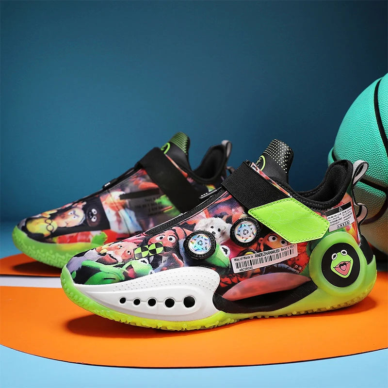 Men's Basketball Shoes Breathable Cushioning Non-slip Wearable Runing Zpaxo 8833 2 43