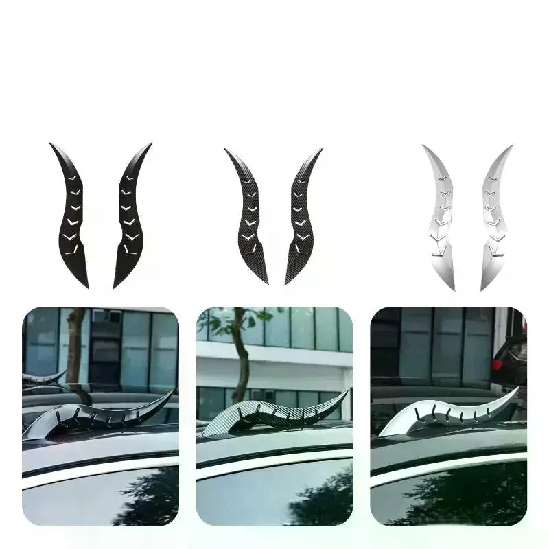 3D Dragon Horn Car Roof Decoration – 2Pcs Universal Exterior Decor