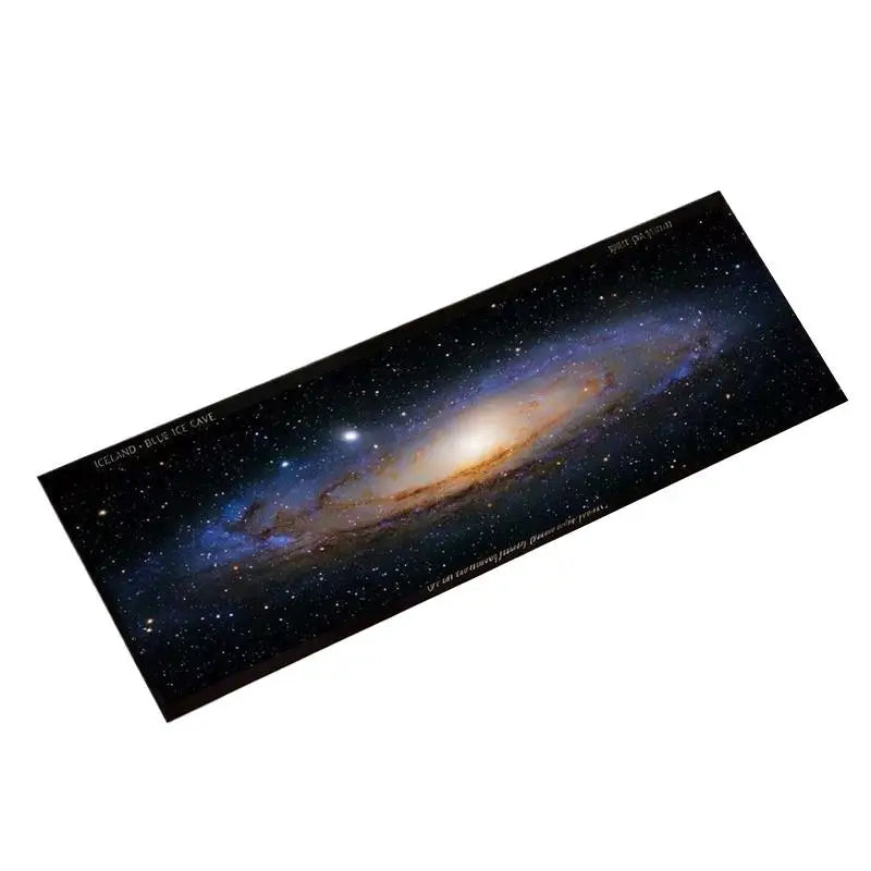 Galaxy Starry Sky Acrylic Movie Bookmark – Vintage Film Art Gift