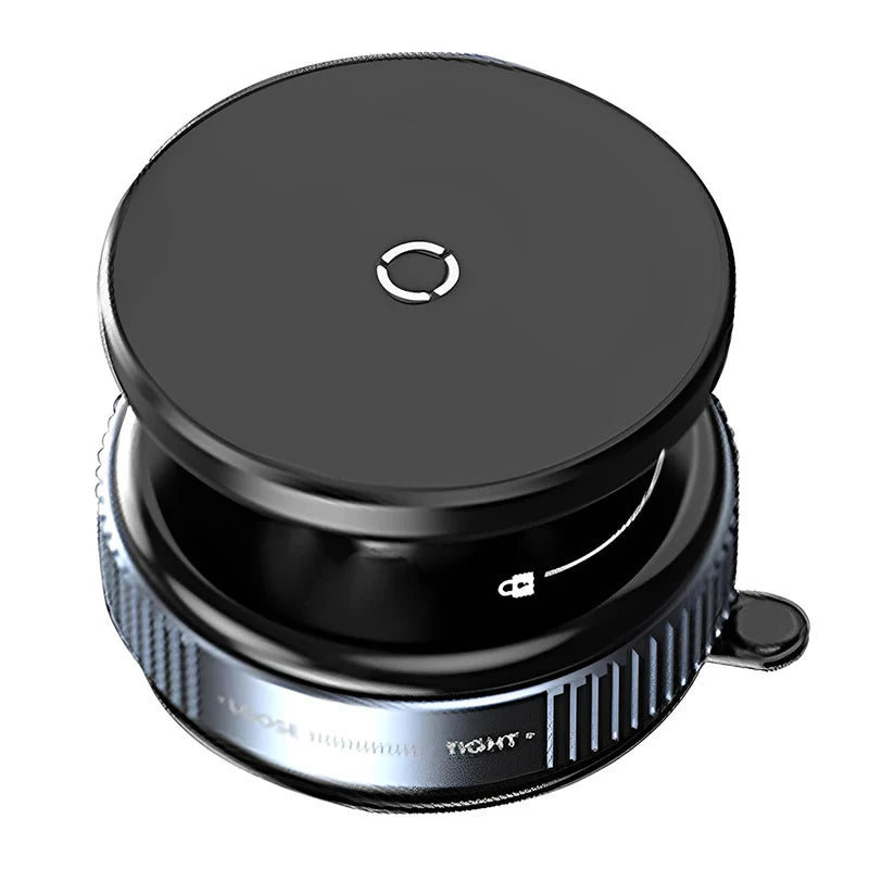 Vacuum Magnetic Suction Cup Car Phone Holder 360 Rotation Navigation