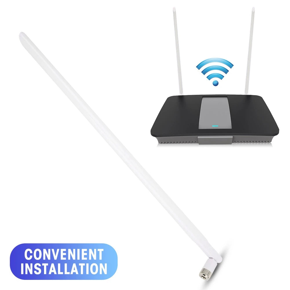 10dBi Omni Wifi Antenna Network Card Router Omnidirectional White