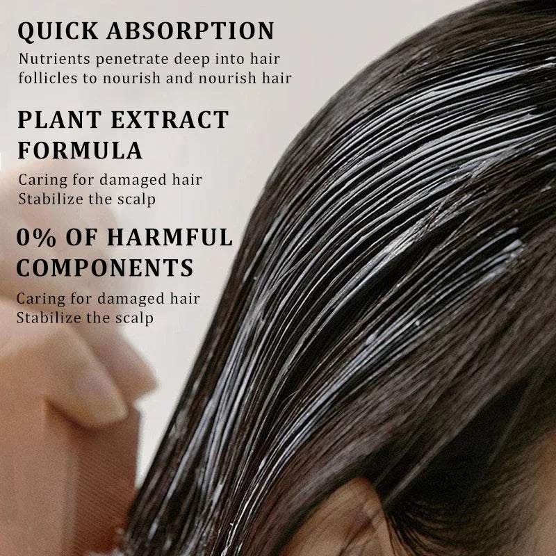 1- Magical Keratin Hairs Mask Dual Nourishes Silky Smooth Hair