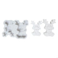 Holiday Decoration Elks Silicone Mold Easy Demolding DIY Craft