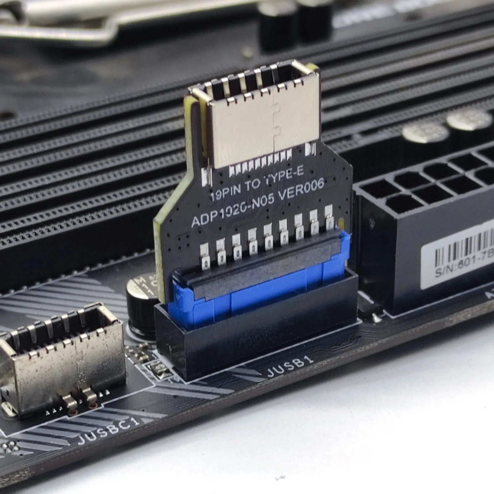 USB Header Adapter Riser 3 0 19Pin 2 E 20Pin Converter Chassis Front