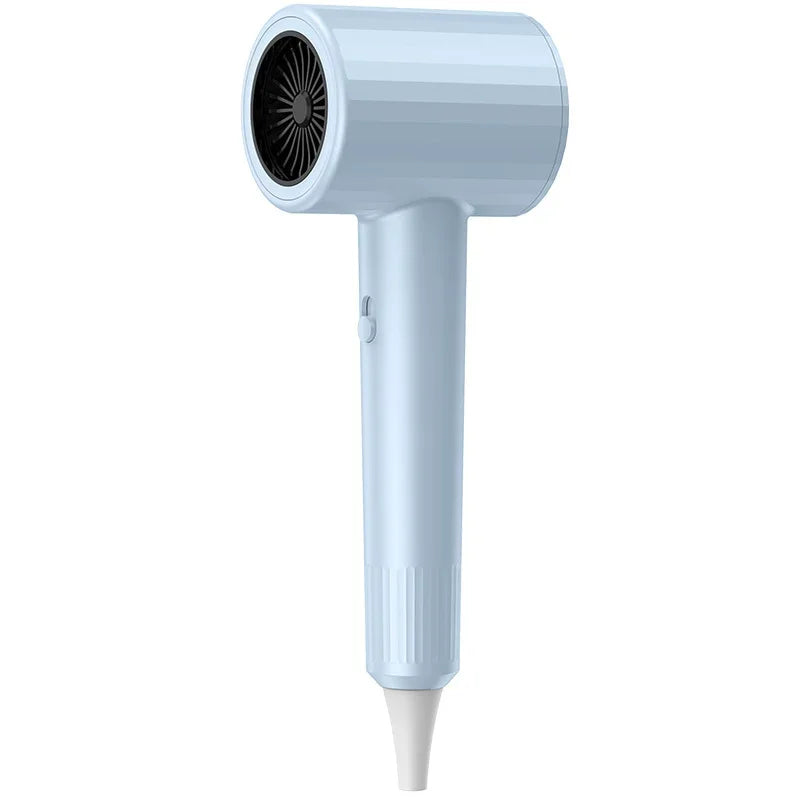 Hair Dryer, High-Speed Electric Turbine Airflow, Low Noise, Constant Temperature And Quick Drying Wind Speed 62m/s1800WQuick Dry Zpaxo Blue EU