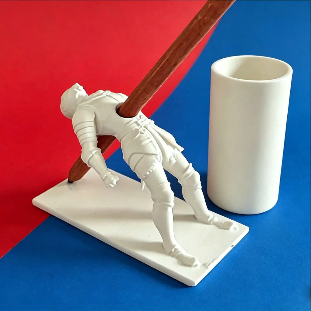 Desk Pen Holder Funny 3D Printed Office Organizer Pencil Cool Gadgets