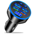 1 USB C Car Charger Adapter Voltage Monitor Fast Charging Iphone