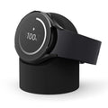 Silicone Stand Charger Holder Charging Seat For Samsung Galaxy Watch 5 Pro Charger Stand 40/44/45mm For Galaxy Watch 3 4 Charger Zpaxo Black Galaxy Watch 3 4