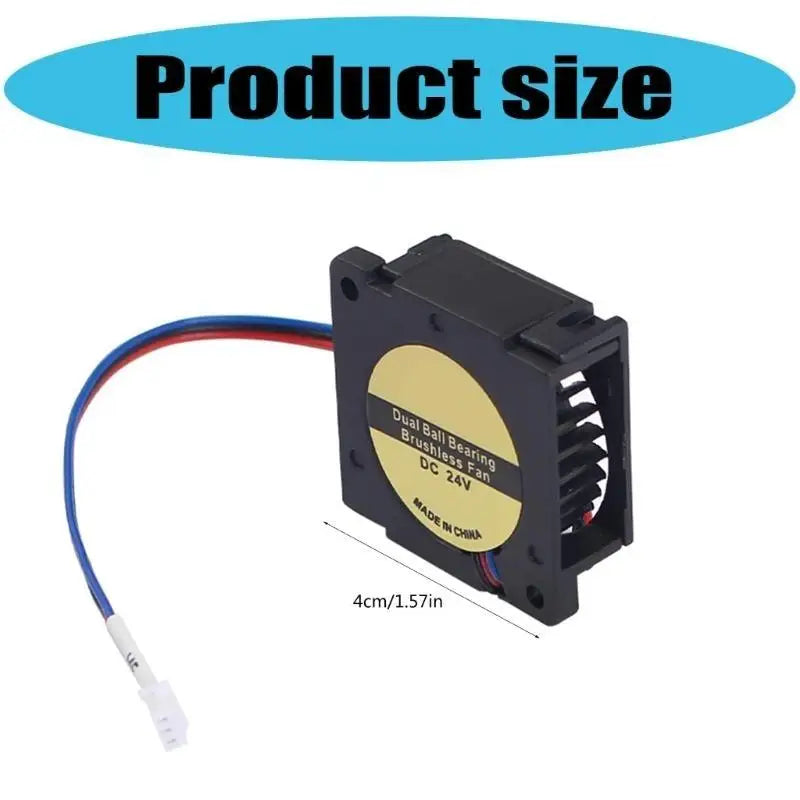 652F Replacement Cooling Fan 4010 3010 5020 DC24V SV08 3D Printer Zpaxo