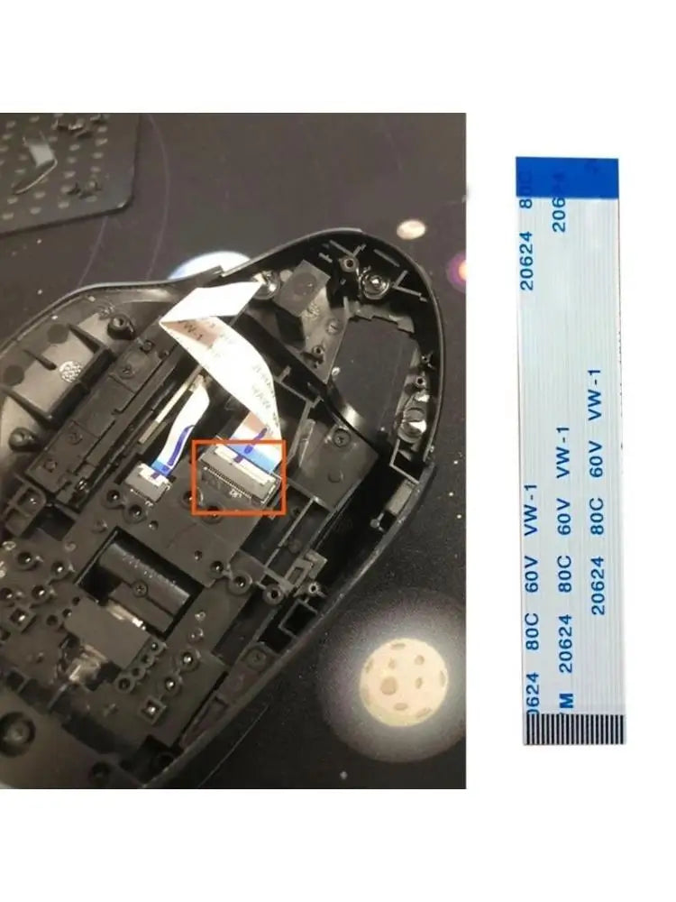 652F Replacement PVC Cord For G604 Wireless Mouse Circuit Board Wire for Comfort and Efficiency Zpaxo CN