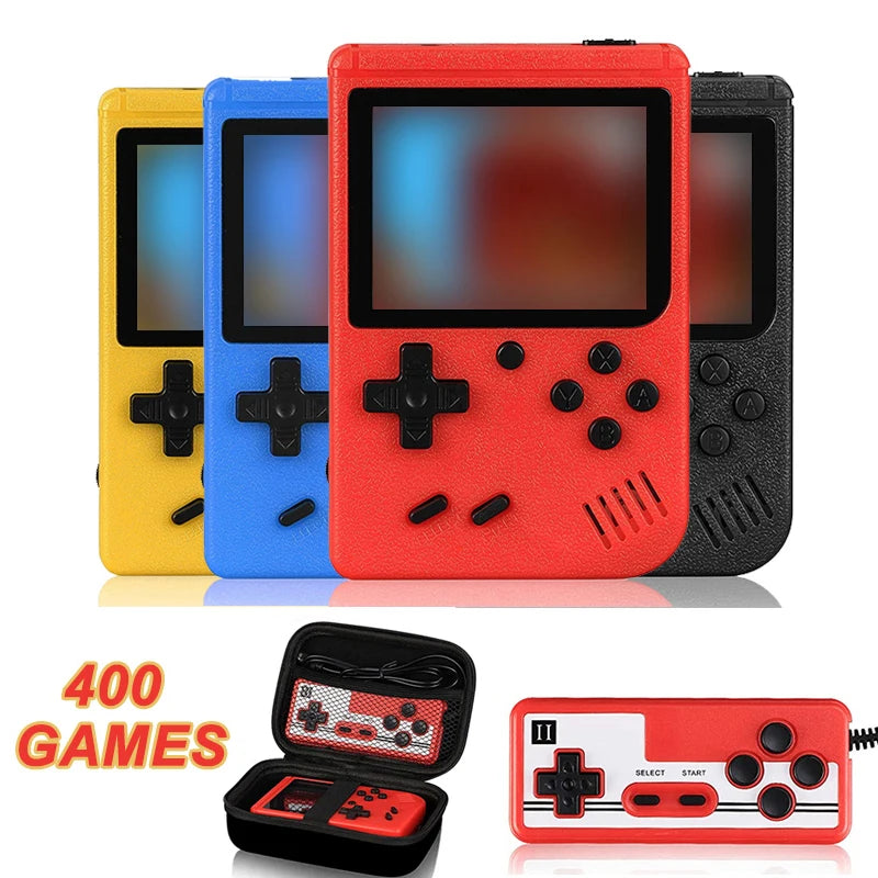 Built-in 400 FC Games Portable Case Mini Retro Handheld Game Console