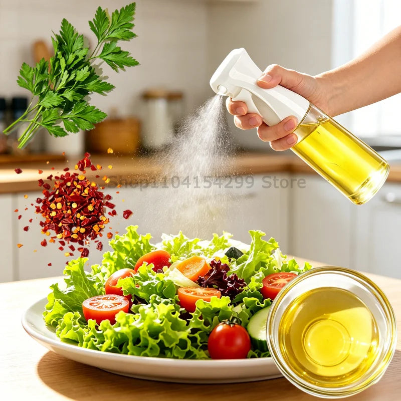200/300/500ML Oil Spray Bottle Fitness Barbecue Spray Oil Dispenser Kitchen Oil Spray Bottle Cooking Olive Oil Sprayer Zpaxo