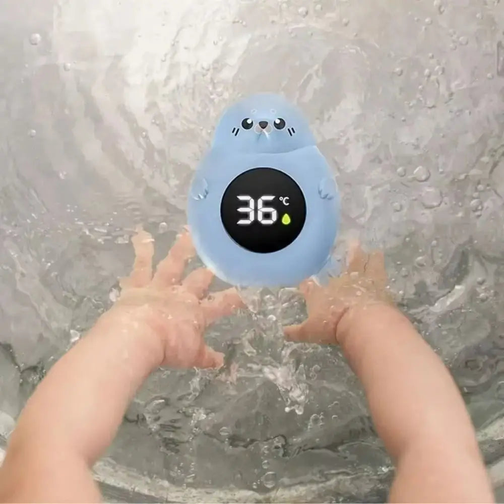 Water Resistant Tub Temperature Gauge Upgraded Sensor High Accuracy Bath Thermometer IPX7 Waterproof Floating Design Zpaxo