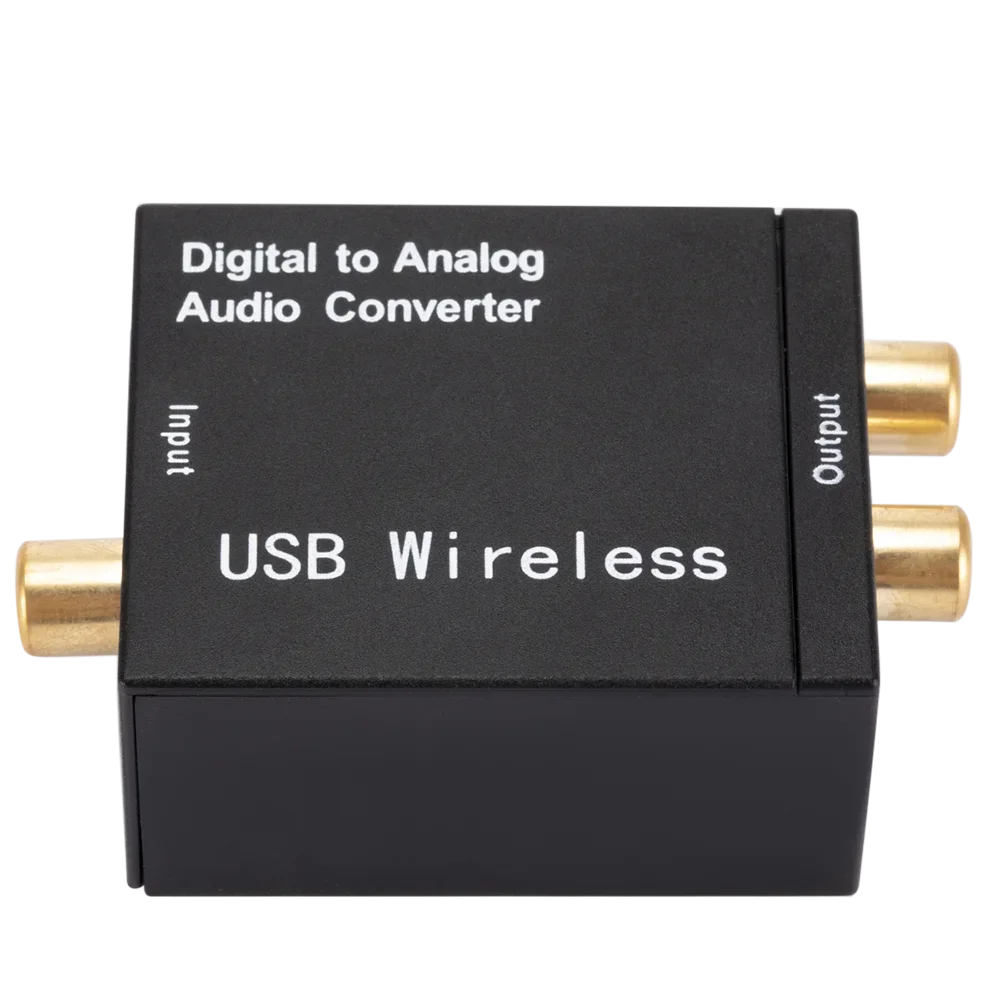 Bluetooth-compatible Optical Fiber Toslink Coaxial Signal RCA R L Zpaxo