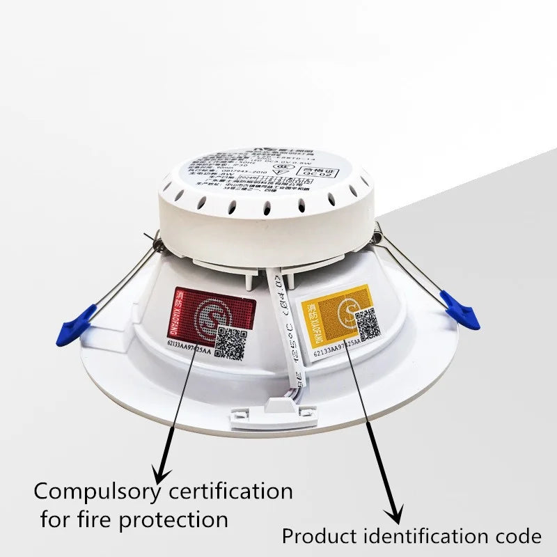 SHINEKNOT LED Emergency Recessed Tube Light | Auto Backup Emergency Ceiling Light Zpaxo