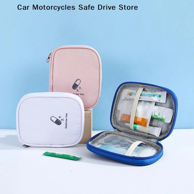 CMFirst Aid Medicine Bag Portable Storage Box Emergency Kits Pills