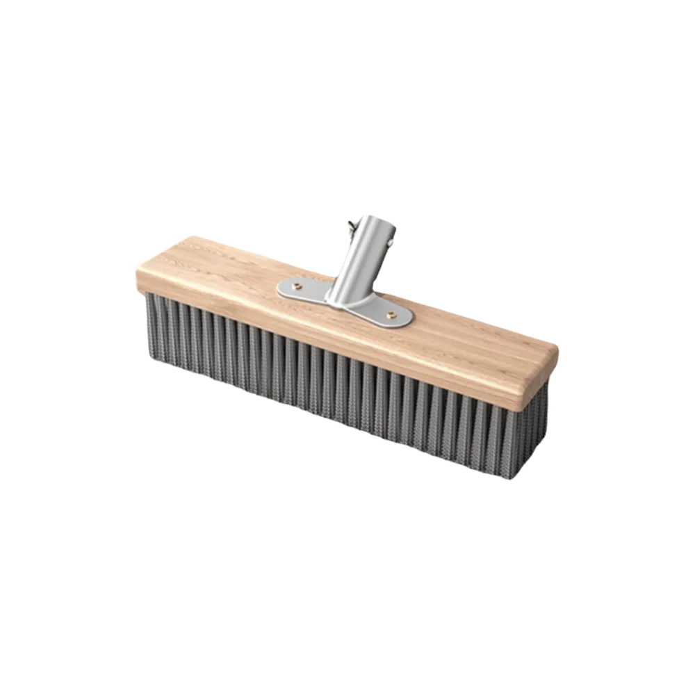 Stainless Steel Wire Broom Brush Rust-Proof Corrosion-Resistant Stainless Steel Brush Heavy Duty Weed Moss Remover Zpaxo 20cm