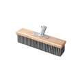 Stainless Steel Wire Broom Brush Rust-Proof Corrosion-Resistant Stainless Steel Brush Heavy Duty Weed Moss Remover Zpaxo 20cm