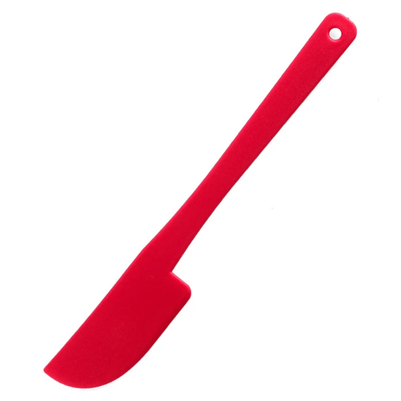 Silicone Batter Spatula Cake Tool Pastry Long Bottle Scraper Jam Zpaxo Red