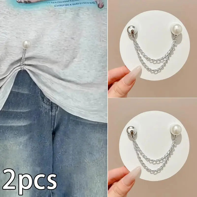 Magnetic Clothing Clips Strong Force Cardigans Cuffs Hijab Pinless