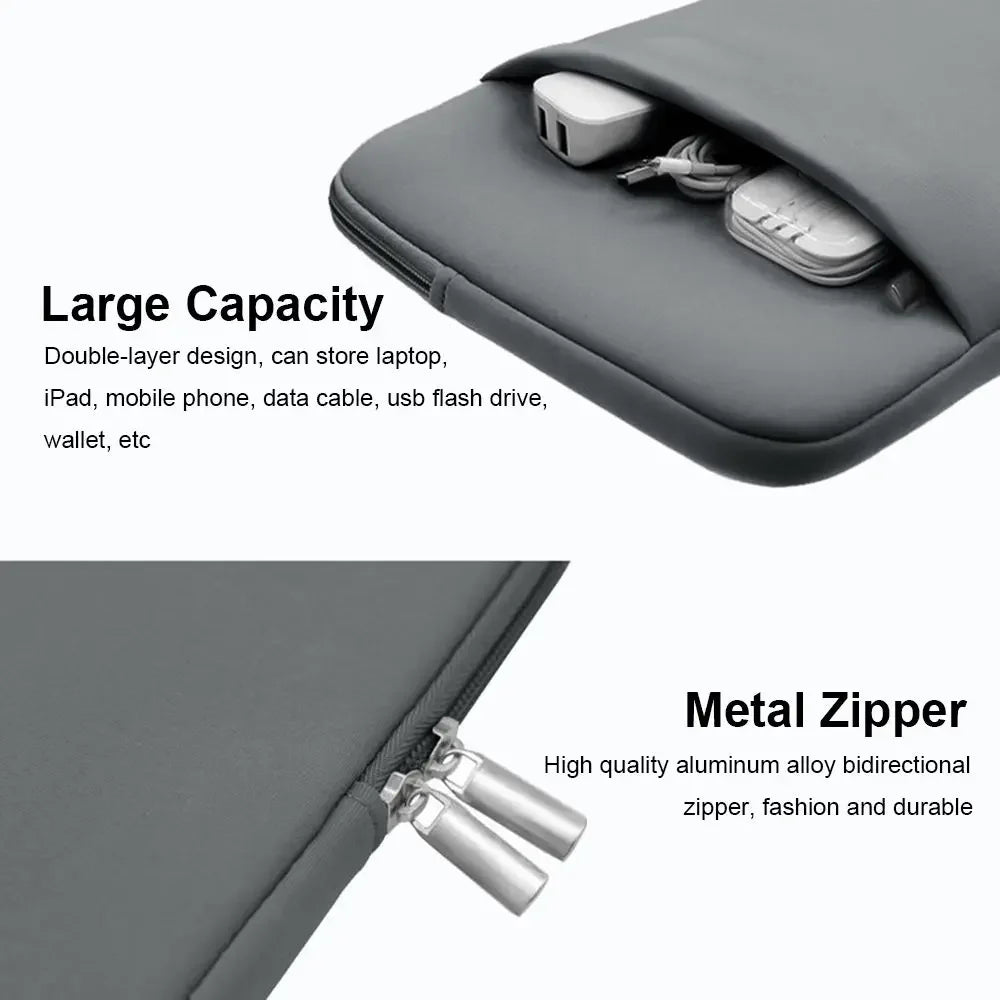 Laptop Bag Case Macbook Air 11 12 13 14 15 Xiaomi Lenovo Asus Dell HP Zpaxo